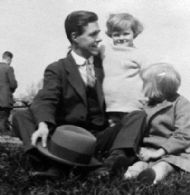 Wally Verney with sons